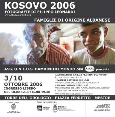 mostra fotografica kosovo 2006