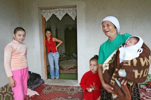 Villaggio di Rudic: famiglie sostenute da Caritas Umbria