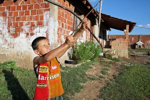 Villaggio di Çupeva: bambino