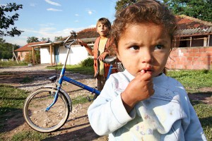 Villaggio di Krusheva i Madhe: bambino