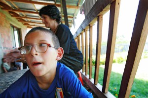 Villaggio di Çupeva: bambini